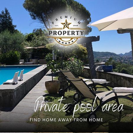 Suite Room With Private Pool Area, Near Como Lake, Private Parking I Villa Dei Leoni Morbio Inferiore Exterior foto